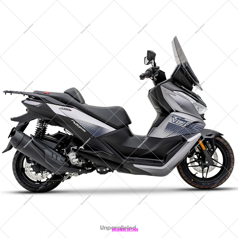 Adecuado para 25 Promise SR250GT Carrocería Impresión Decoración impermeable Pegatina Pegatina Modificación Accesorios