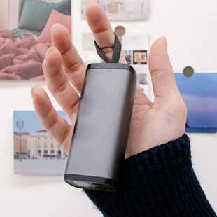 Cross-border New Hand Warmer Power Bank Two-in-one usb Digital Display Double-sided Heating Mini Portable Hand Warmer Wholesale