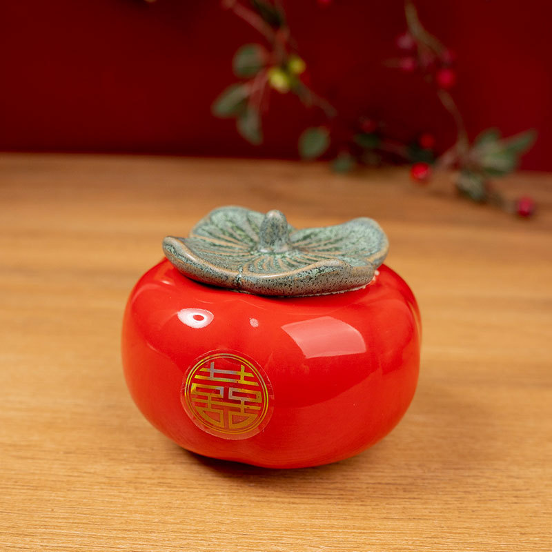 "빨간색 [일반 스타일]에는 ""행복"" 스티커가 함께 제공됩니다. [소형]에는 땅콩과 대추만 넣을 수 있습니다."