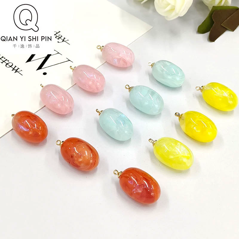 Гроздья Вина Ritzi Drop из капли русалки Ji Di Diyi, DIY акриловый кулон, бусины San, бисер, связанный бусины, колье