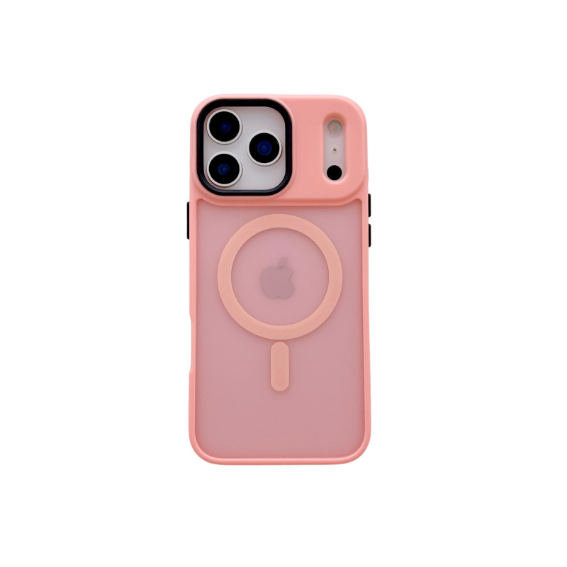 Iphone16 promax無枠マグネット携帯ケースアップル15proフラッシュパウダーマグネット14保護カバー|undefined