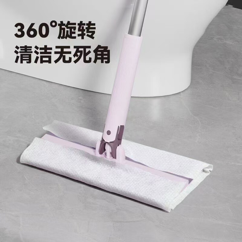 洗脸巾拖把可夹布卫生间墙面清洁刷免手洗地板擦玻璃器瓷砖墙壁|undefined