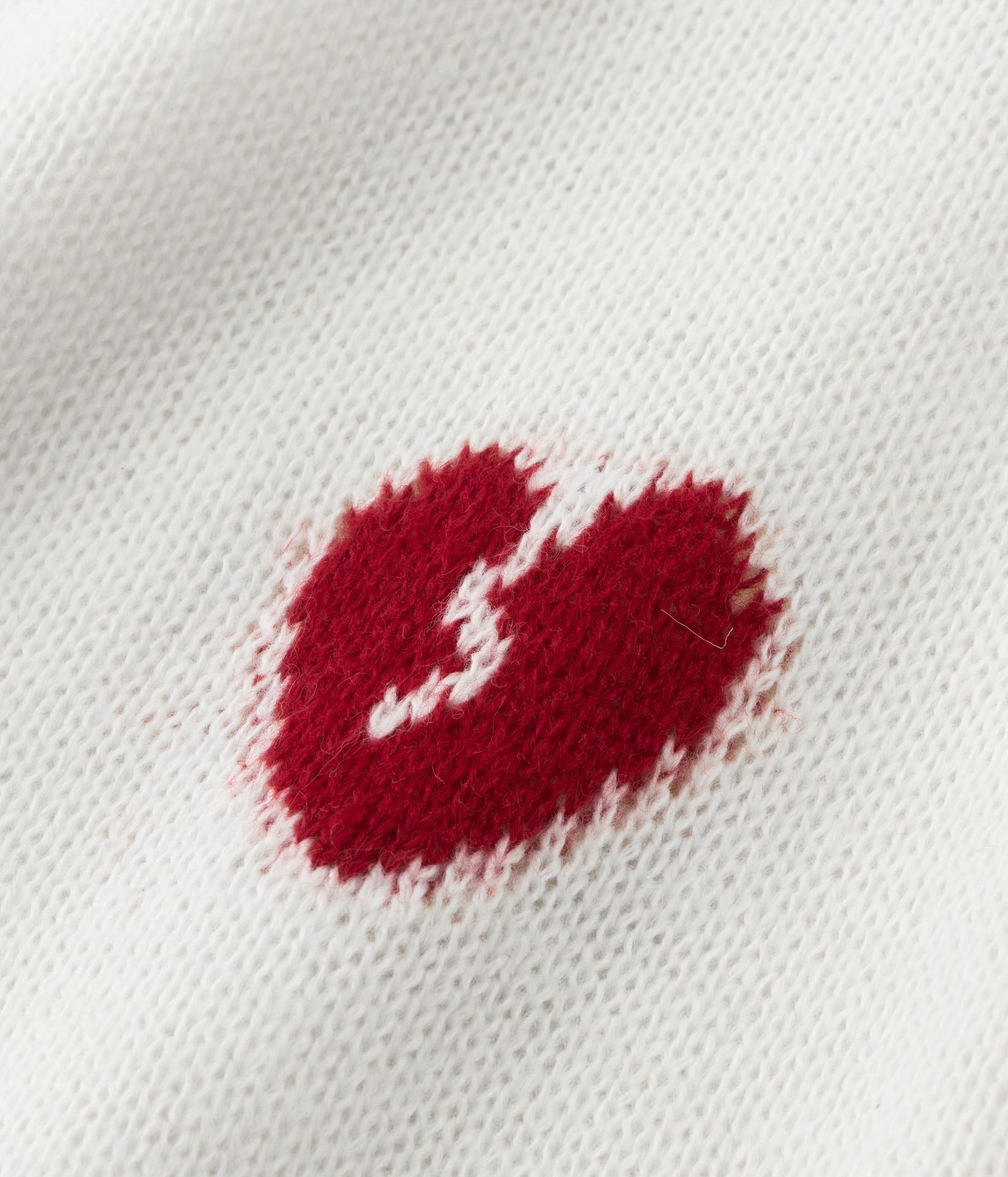 Solid Color Love Letter Knitted Sweater Oversized Casual Round Neck Unisex Top For Couples Fashion Trends_viptrois.com