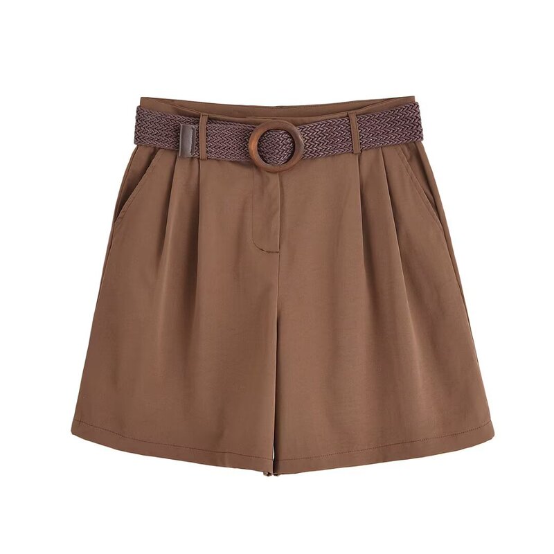 ZR 外国貿易卸売ヨーロッパとアメリカンスタイルの婦人服ファッションシンプルなシャツカジュアルショーツ 8372226 8372444|undefined