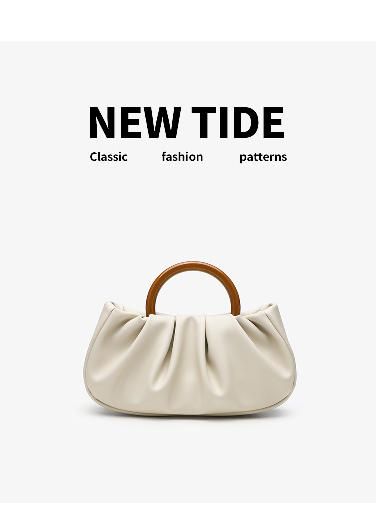 198g Weight Polyester Lining Material Magnetic Buckle Closure Type Top Handle Strap Type Evening Bag Bags Type Casual, Party, Shopping Occasion Pu Leather Material Solid Color Pattern All Seasons Season Women's Gender Elegant Style Cloud Shape Shape Gold Silver Green Pu Leather Solid Color Cloud Shape Evening Bags 无