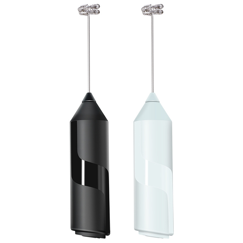 Mini espumador de leche de café eléctrico de mano transfronterizo, espumador de crema para hornear en el hogar, batidor inalámbrico, batidor