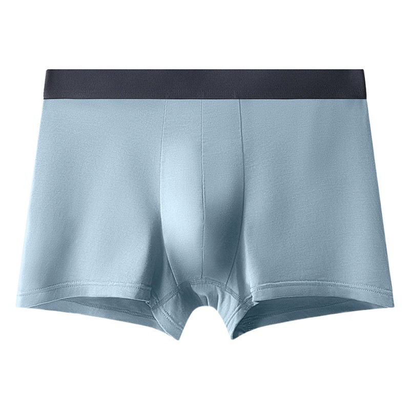 Мужские дышащие трусы-боксеры из модала Lenzing, 60 штук, 10A антибактериальные, средней посадки, оптовая продажа, индивидуальный пошив