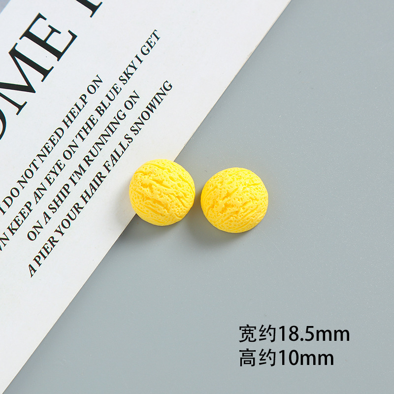 diy 模擬食品おもちゃアイスクリーム半円形アイスクリームボール手作りクリーム接着剤携帯電話ケースヘアピンジュエリー樹脂アクセサリー|undefined