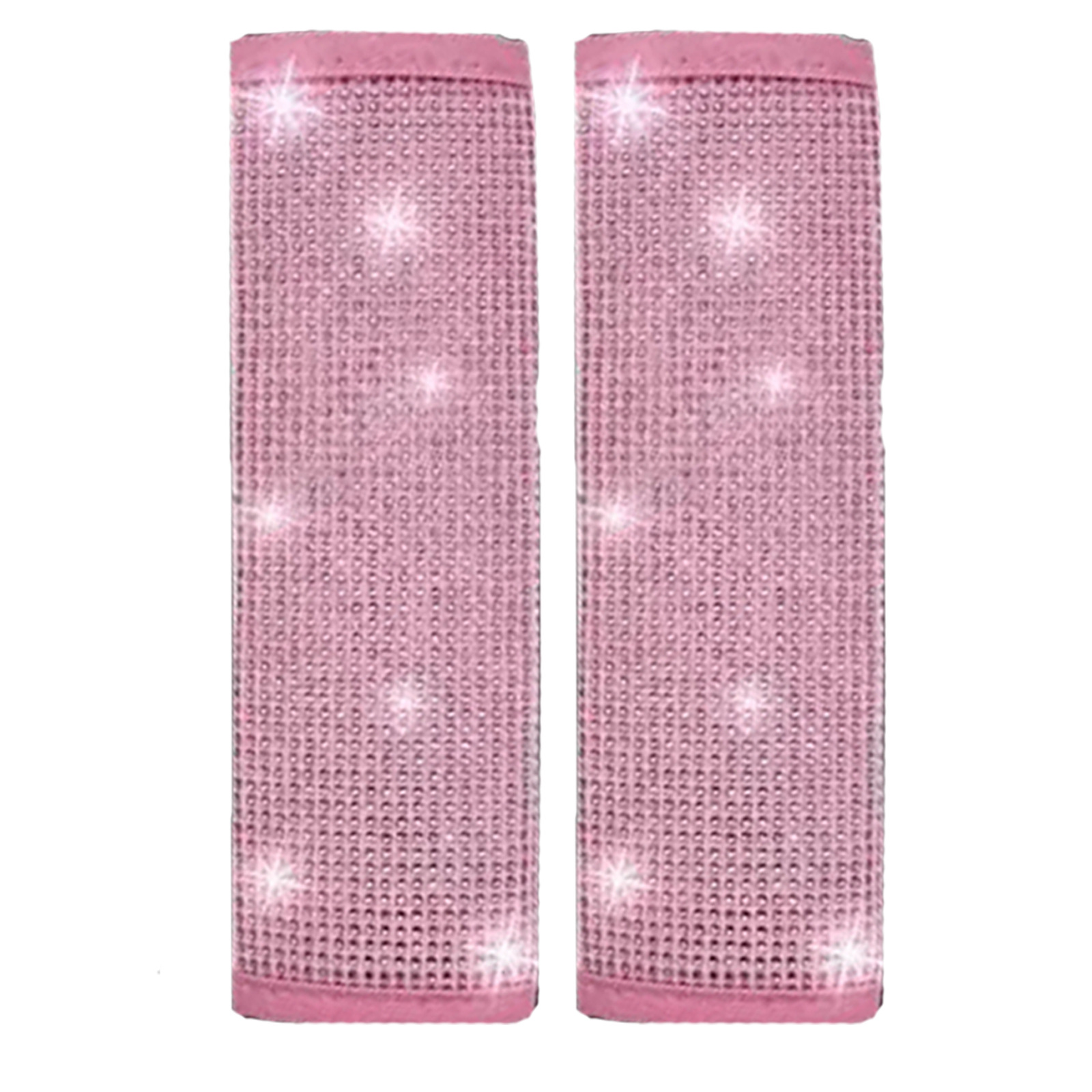 Cross-Border Foreign Trade Goddess Dazzling Diamond-Studded Rhinestone Full Diamond Car Seat Belt Shoulder Pad Glitter Stickers