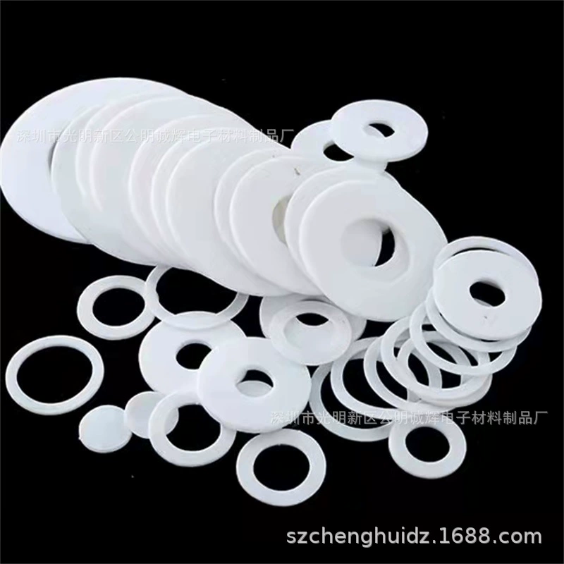 Прямые поставки с фабрики, тефлоновая прокладка, устойчивая к высоким температурам прокладка из ПТФЭ, новый материал, политетрафторэтиленовая изоляционная прокладка