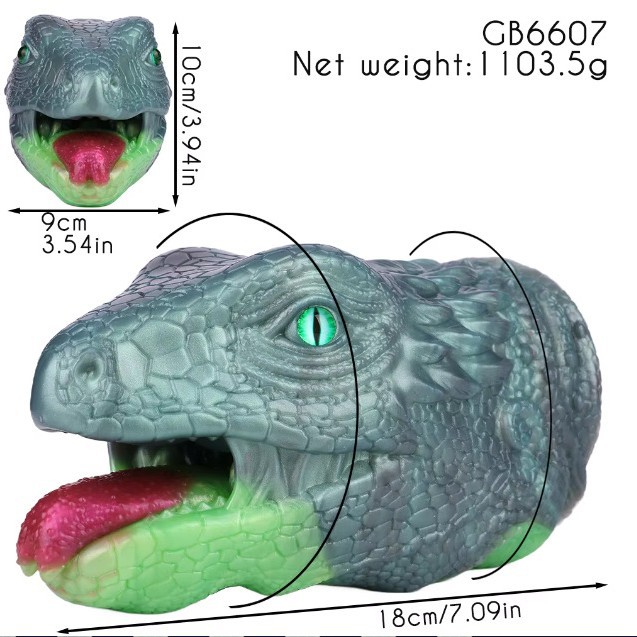 Lizard Aircraft Special-Shaped Masturbator, Male Masturbation Soft Cup, Alternative Erotic Stimulation, Single-Function_voghion.com