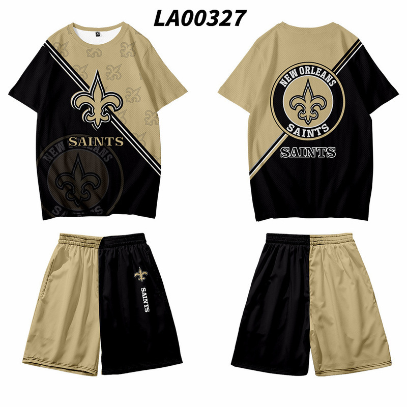 2021 traje de equipo uniforme de la NFL impresión digital impresión digital pantalones cortos de manga corta para hombres y mujeres todos los días se pueden fijar Z