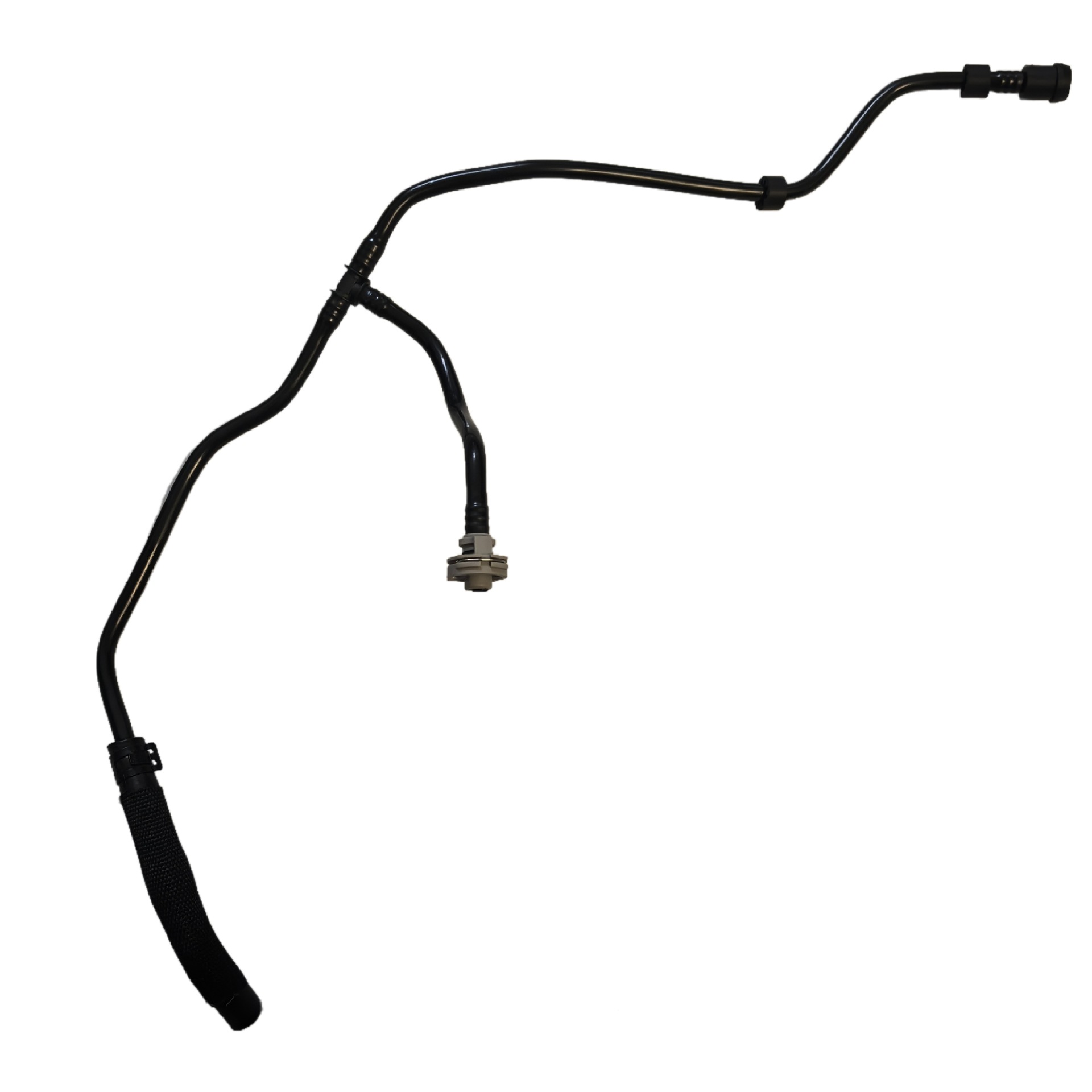 Suitable for Audi Q5L Coolant Hose, Auxiliary Water Kettle Return Pipe, 80D121081B Heat-Resistant Audi Special Accessories