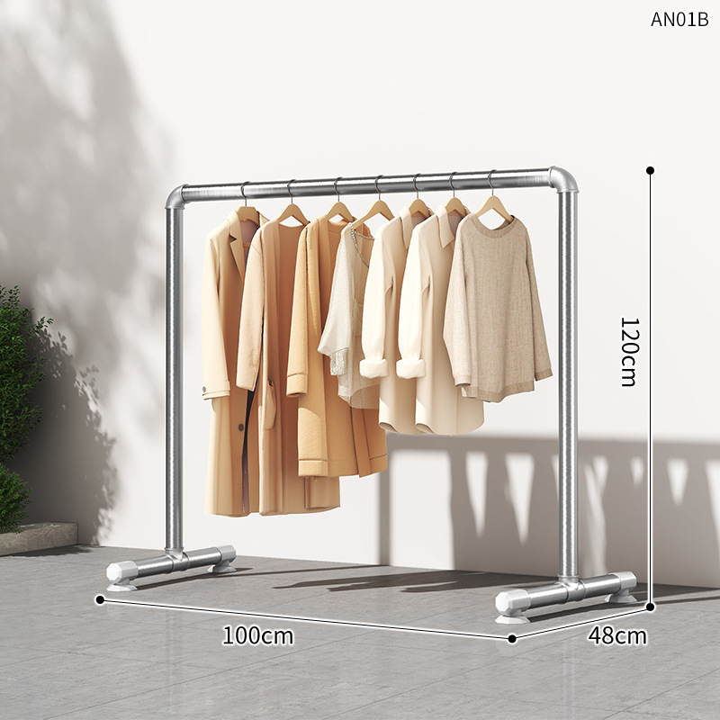 25 아연 도금 파이프 [신형 발] 길이 100*높이 120