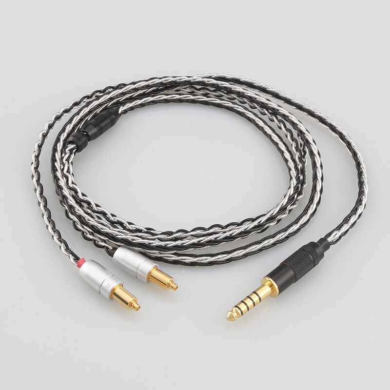 8-Strand Single Crystal Copper Silver-Plated Suitable for Shure Srh1440 Srh1540 Srh1840 Headphone Upgrade Cable 8-Strand Single Crystal Copper Silver-Plated Suitable for Shure Srh1440 Srh1540 Srh1840 Headphone Upgrade Cable