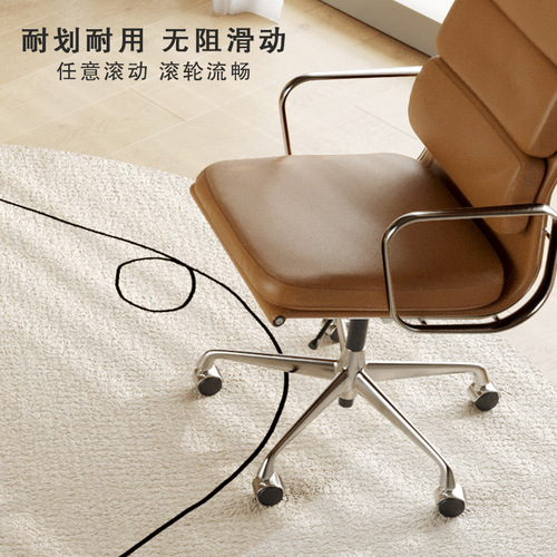 Round carpet living room bedroom computer chair floor mat office study swivel chair mat gaming chair floor mat home