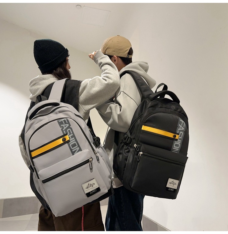 Kids Backpacks New Fashion Trend Backpack Large Capacity Outdoor Leisure Travel Bag Computer Bag Men's Backpack Student Schoolbag_voghion.com