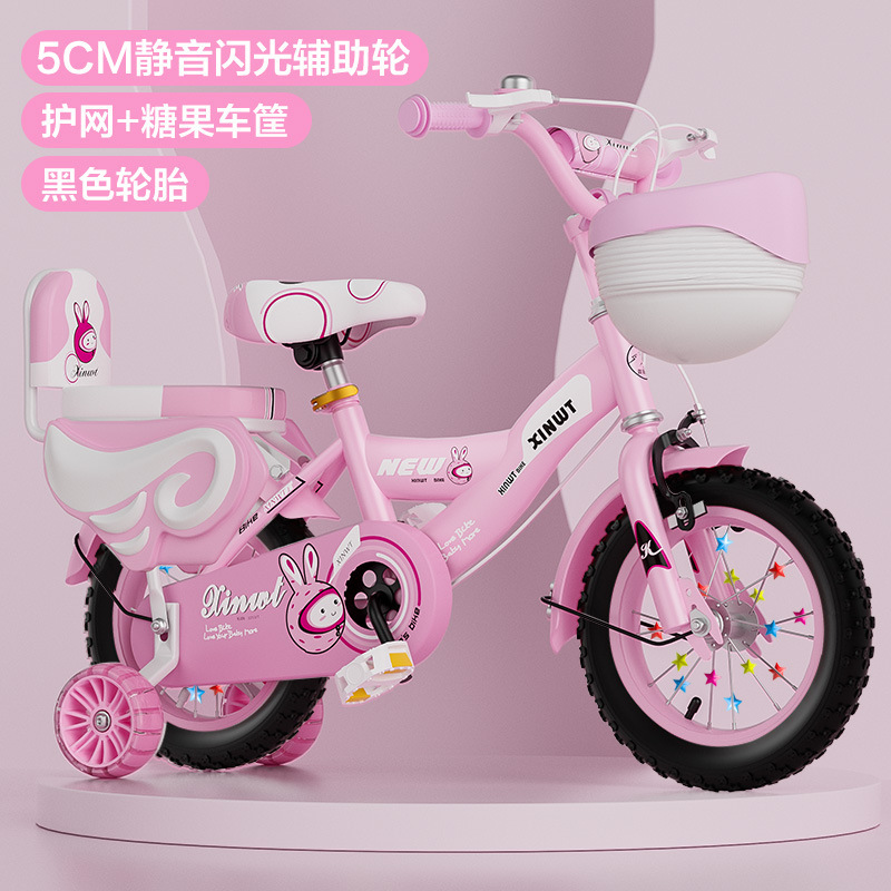 Bicicletas infantiles niñas 3 - 6 años 12 - 20 pulgadas niños niños cochecito bebé pedale bicicleta princesa