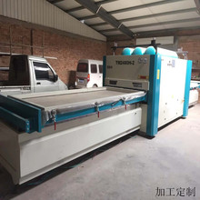 生产吸塑门用真空覆膜机  压力大好操作多型号板式家具真空吸塑