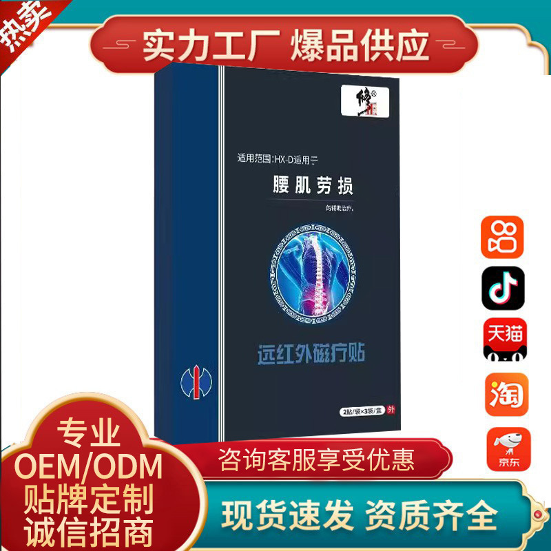 腰筋矯正遠赤外線磁気治療パッチ 6 パッチ/箱メーカー人気スポット供給卸売割引相談|undefined