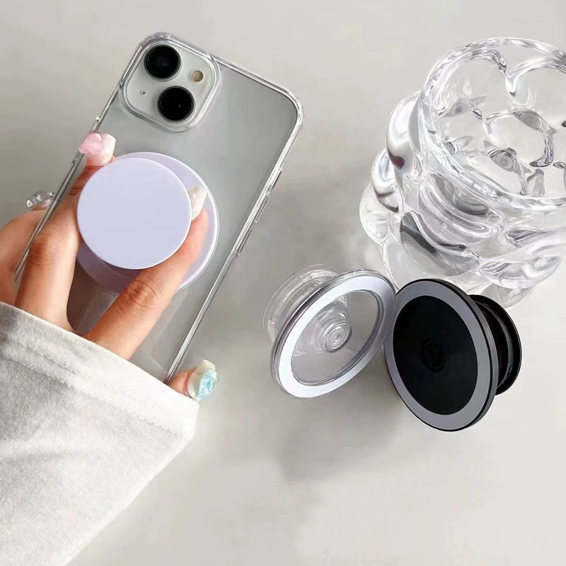 Держатель подушки безопасности, магнитный держатель, сильный магнитный складной магнитный мобильный телефон, телескопический ленивый материал, подушка безопасности, магниты, высокая прозрачность