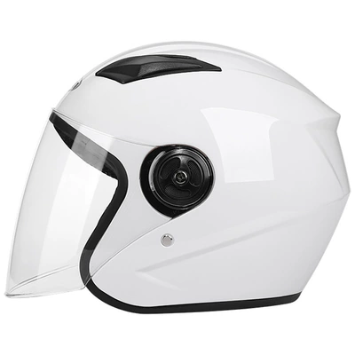 Motosiklet kaskı (dəbilqə) Car Helmet Riding - white