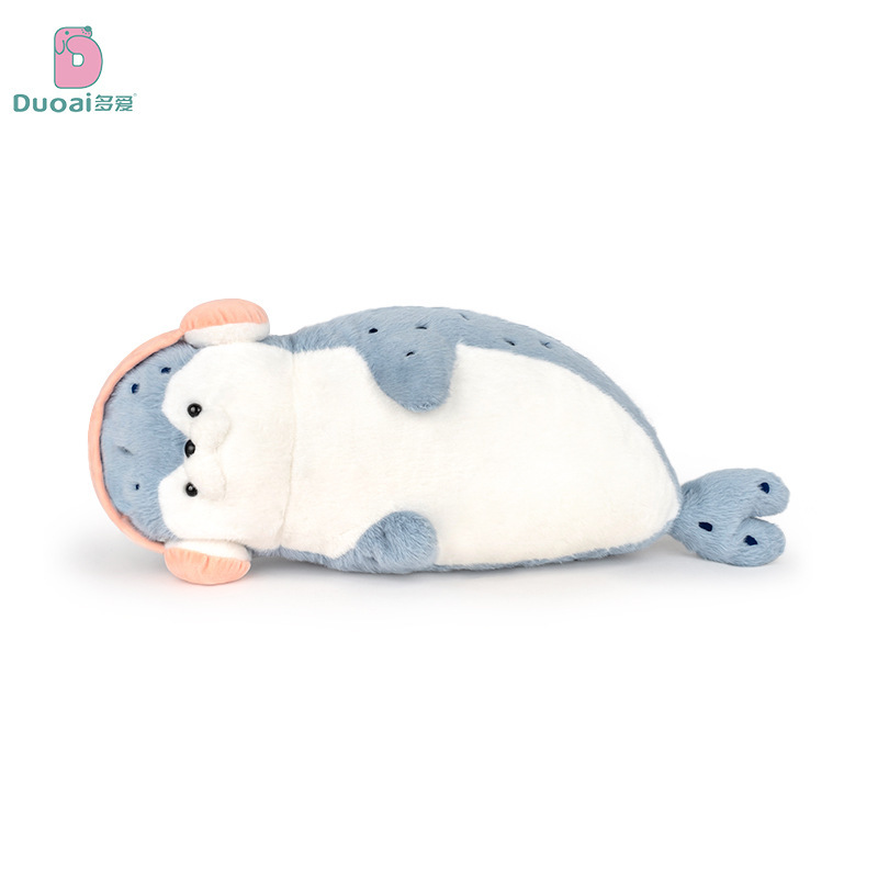 オリジナル可爱いソフト萌えアザラシぬいぐるみぬいぐるみおもちゃ抱っこ寝人形女の子诞生日プレゼント|undefined