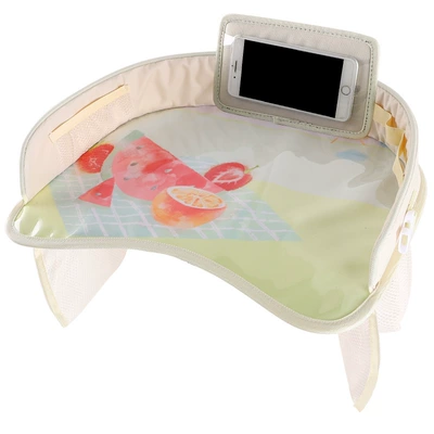 Car table board: Car-Mounted Multifunctional Baby Eating - dinner-plate-beige-fruit