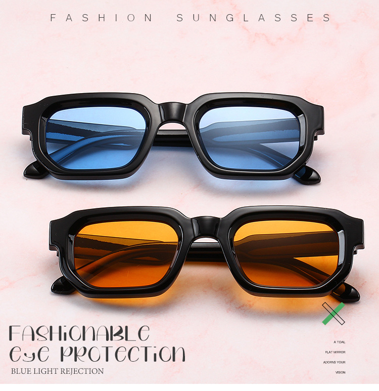 Classic Style Streetwear Solid Color Leopard PC UV400 Protection Square Full Frame Women's Sunglasses display picture 1