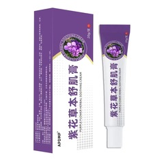 紫花草本舒筋膏皮膚かゆみ止めクリーム紫花地丁透皮抗菌クリームクリームクリーム