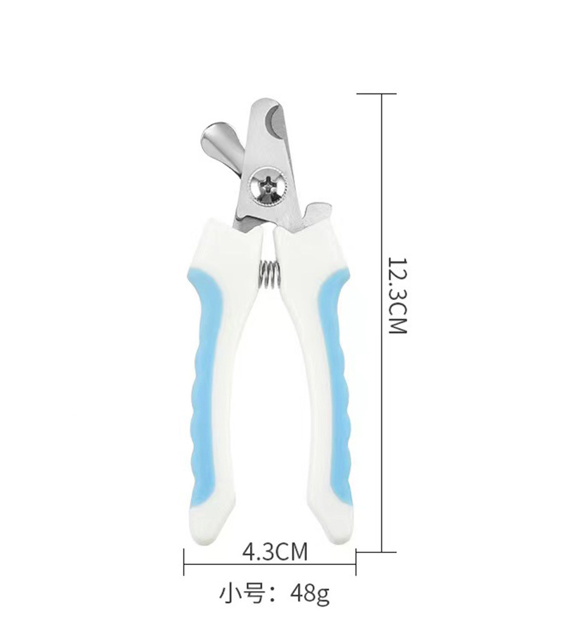 PET uñas tijeras gato perro Acero inoxidable uñas cortadoras belleza herramienta uñas Clippers mascotas suministros al por mayor