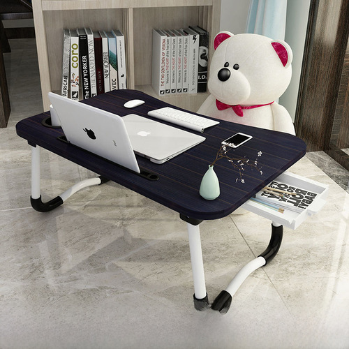 【Wholesale】Bed Desk Laptop Desk Student Dorm Study Desk Folding Children Lazy Little Table