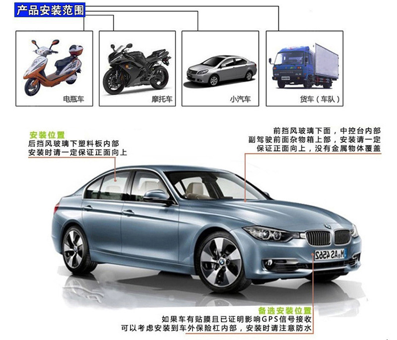 Gt06 Vehicle Gps Tracker Convenient Car Gps Management Gt06 Tracker Factory Direct Sales Gt06 Gps