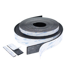 1/2/3/5/10M Black Self Adhesive Silicone Rubber Seal Strip