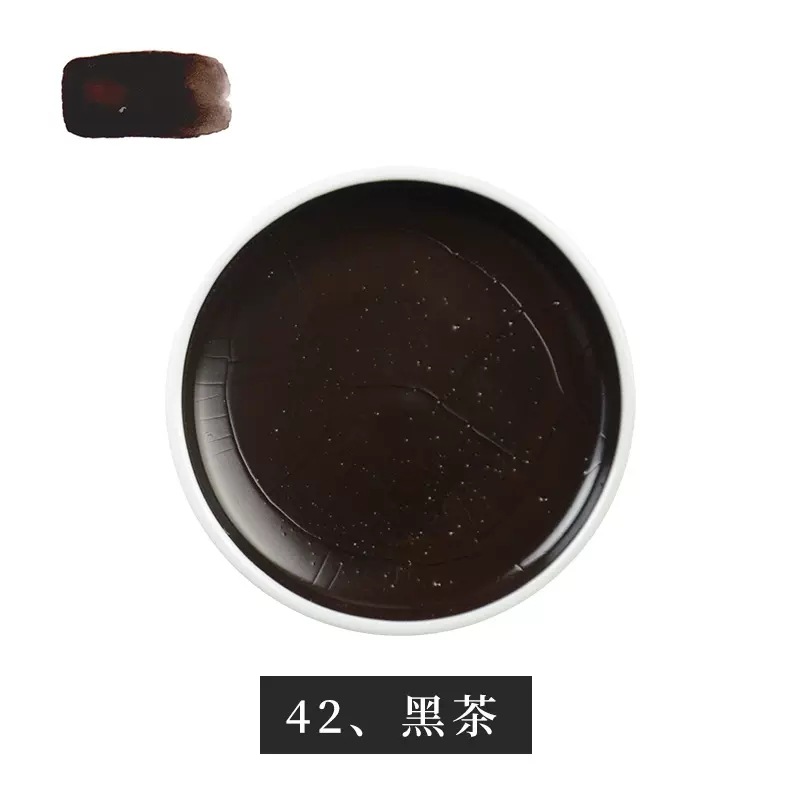 Japonés importado auspicioso color tazón de hierro color porcelana plato tazón pluma fina pintura a mano alzada acuarela sólida pintura china pintura