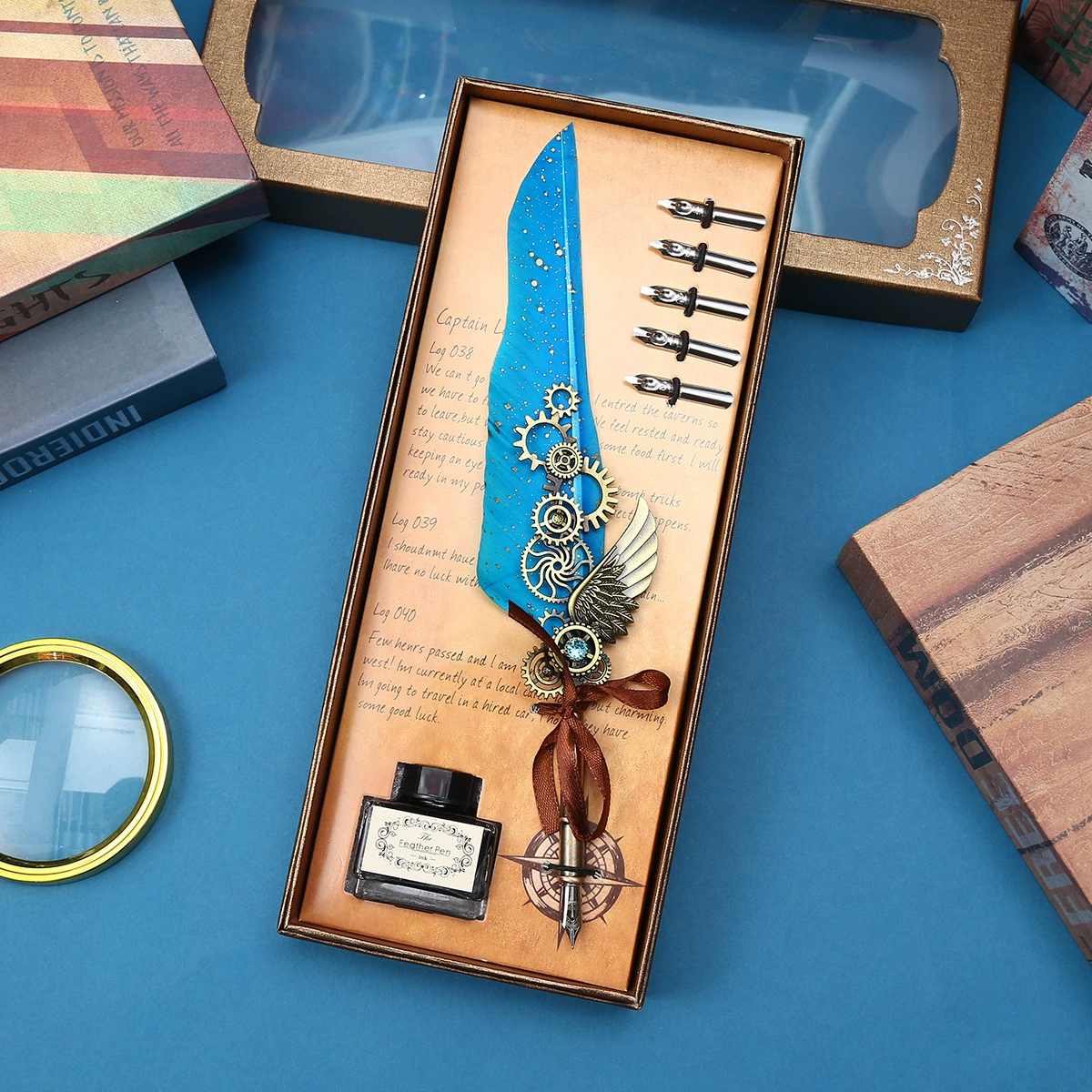 Writing brush, gift pen, Birthday gift, high-quality style, creative gift