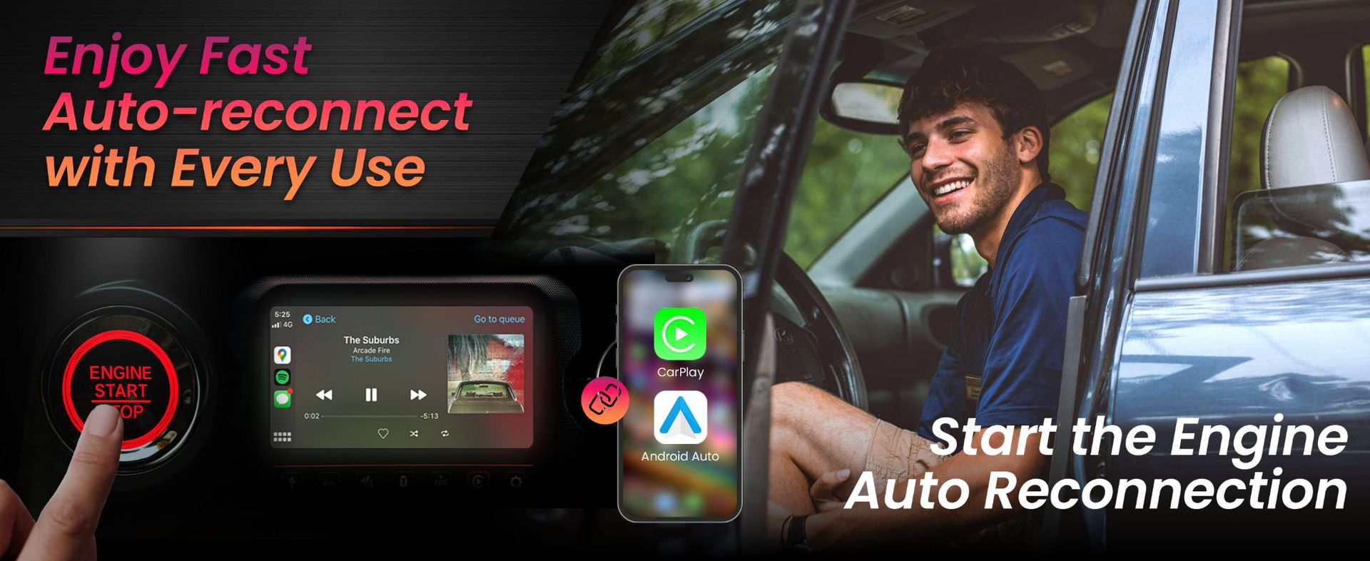 Wireless Carplay Box Suitable for Mercedes-Benz Audi Car Mobile Phone Interconnection Official Version Wired Carplay to Wireless