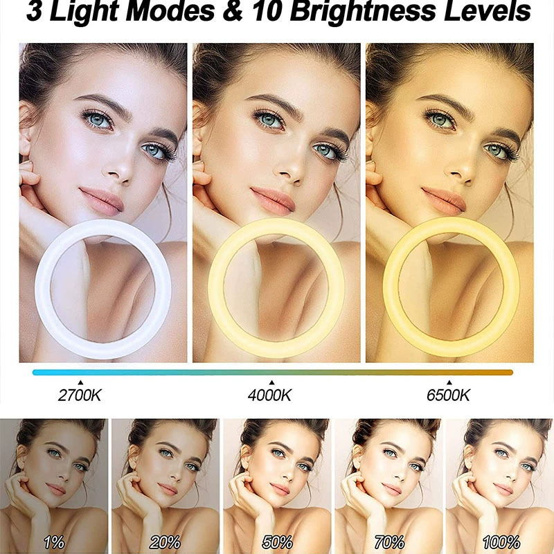 Explosion LED RING LIGHT18 inch ring -shaped lamp Live Schiper Selfie Beauty Light Round Photography Make Light