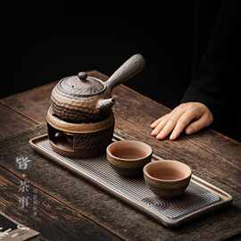 中式温茶套装家用客厅复古功夫茶具茶壶茶盘茶杯礼盒包装泡茶小套