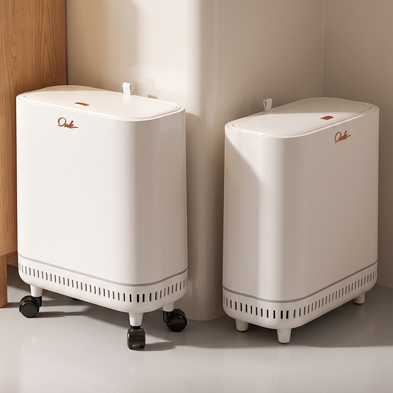 Household trash can 2026 with air pressure bag support legs, covered, for narrow spaces, suitable for bathroom and toilet, built-in paper basket Household trash can 2026 with air pressure bag support legs, covered, for narrow spaces, suitable for bathroom and toilet, built-in paper basket