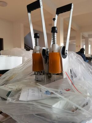 銷售及維修 文緣K500A打孔裝訂機 文元DK50電動熱熔鉚打孔裝訂機