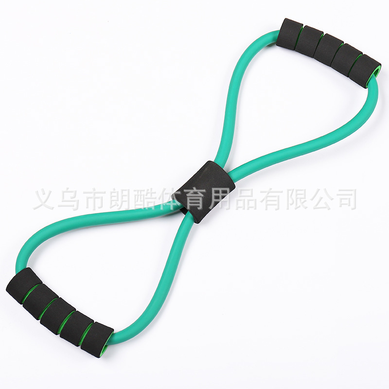 Yoga dispositivo de tensión de 8 caracteres para mujer, espalda abierta, hombro delgado, cuerda de tensión, fitness, estiramiento para el hogar, cinturón elástico, espalda delgada, artefacto de entrenamiento de espalda