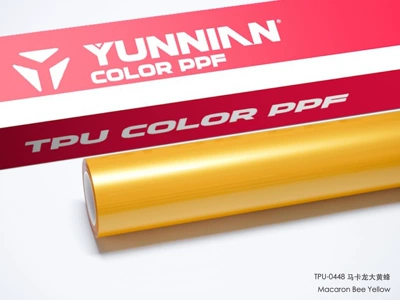 Auto Color Change Film – Dry and wet dual-use laser TPU - tpu-macaron-bumblebee-dual-use-for-wet-and-dry-surfaces-15215m