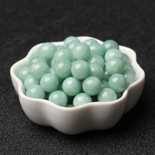 翡翠玉髓散珠半成品diy串珠编织圆珠手链项链饰品材料配件包