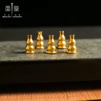 Маленький гортанник цинковый сплав гильза - ингаляционная ароматная ароматная ароматная будда основание для благовоний