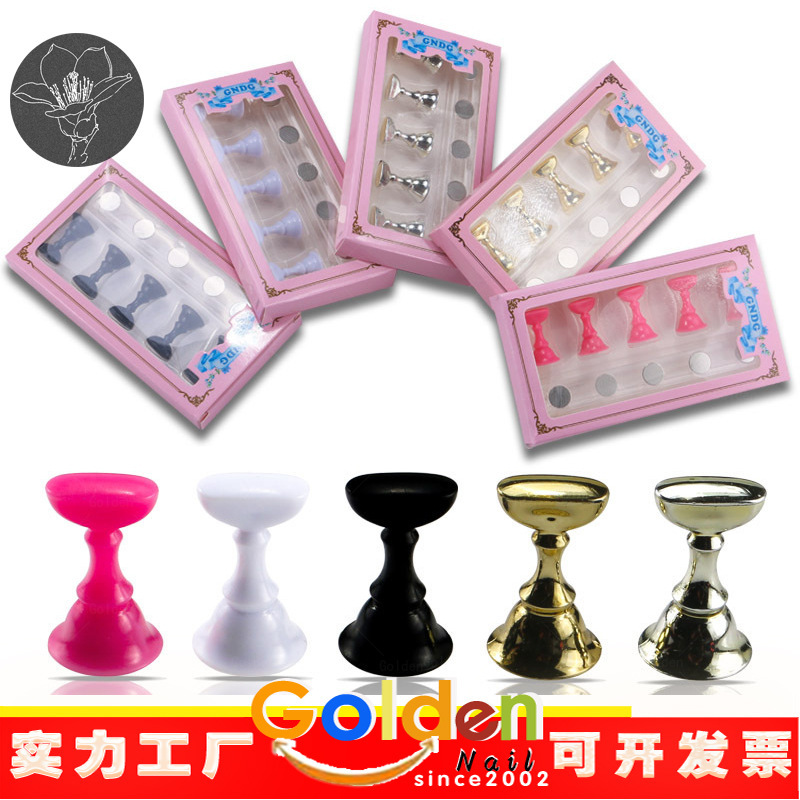 Japanese Style Same Style Nail Art Piece Holster Acrylic Display Stand Magnet Chessboard Pink Box Nail Piece Practice Base Japanese Style Same Style Nail Art Piece Holster Acrylic Display Stand Magnet Chessboard Pink Box Nail Piece Practice Base