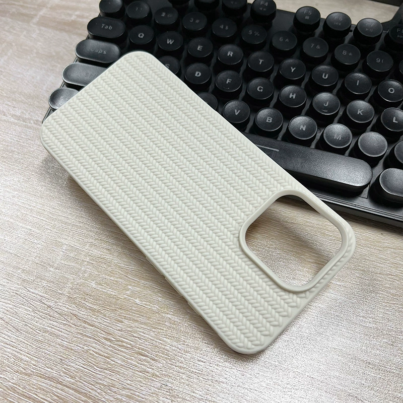 Чехол для телефона (Apple iPhone) с вязаным узором, совместим с серией iPhone 11–17, вес 0,03 кг