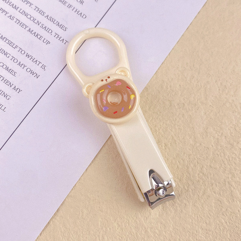 可爱指甲刀防飞溅卡通指甲钳女生美甲修甲工具套装学生便携指甲剪|undefined
