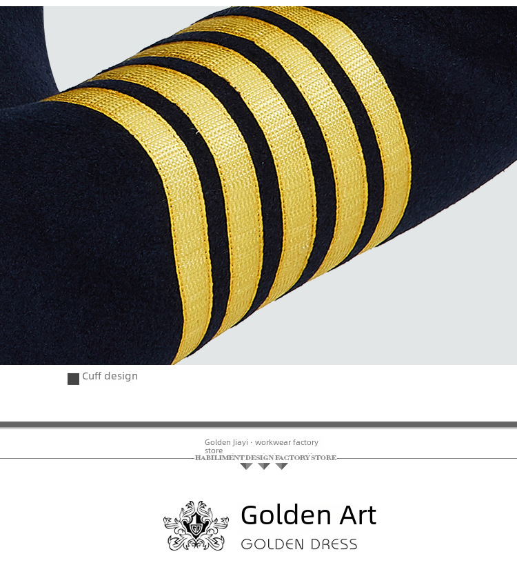 Stewardess-Mantel Damen Mittellanger Herbst- und Winter-Wollmantel für Flugkapitän/Pilot/Bodenabfertigung am Flughafen_voghion.com