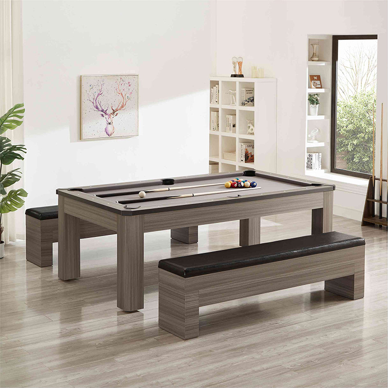 Mesa de comedor mesa de billar multifuncional 4 en 1 mesa de entretenimiento mesa de tenis de mesa 3 en 1 mesa de ejercicio para adultos